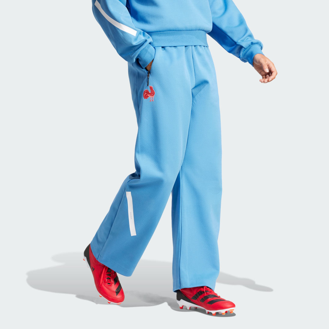 Tepláky adidas Performance Travel Z.N.E. Barrel Pants Modrá | JC8618, 1