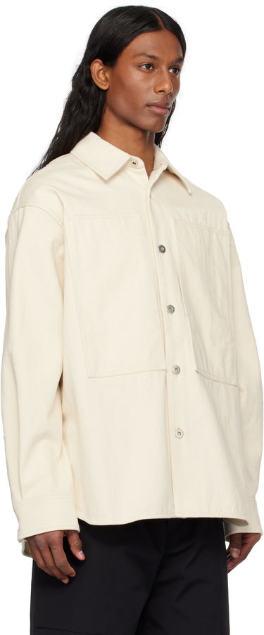 Košeľa Jil Sander Jil Sander Selvage Denim Overshirt Biela | J47DL0159_J46545, 1