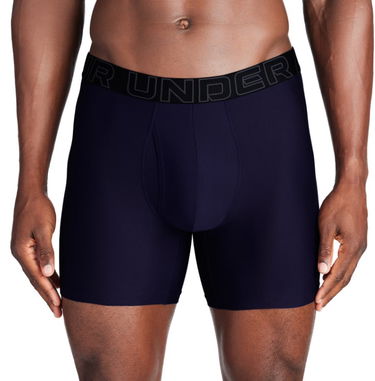 Boxerky Under Armour Under Armour UA Performance Tech Solid 6-Inch Boxer Briefs Navy | 1383849-410, 1