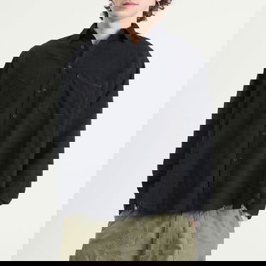 Košeľa Needles 7 Cuts Over Dyed Flannel Shirt Čierna | RW394-C, 2