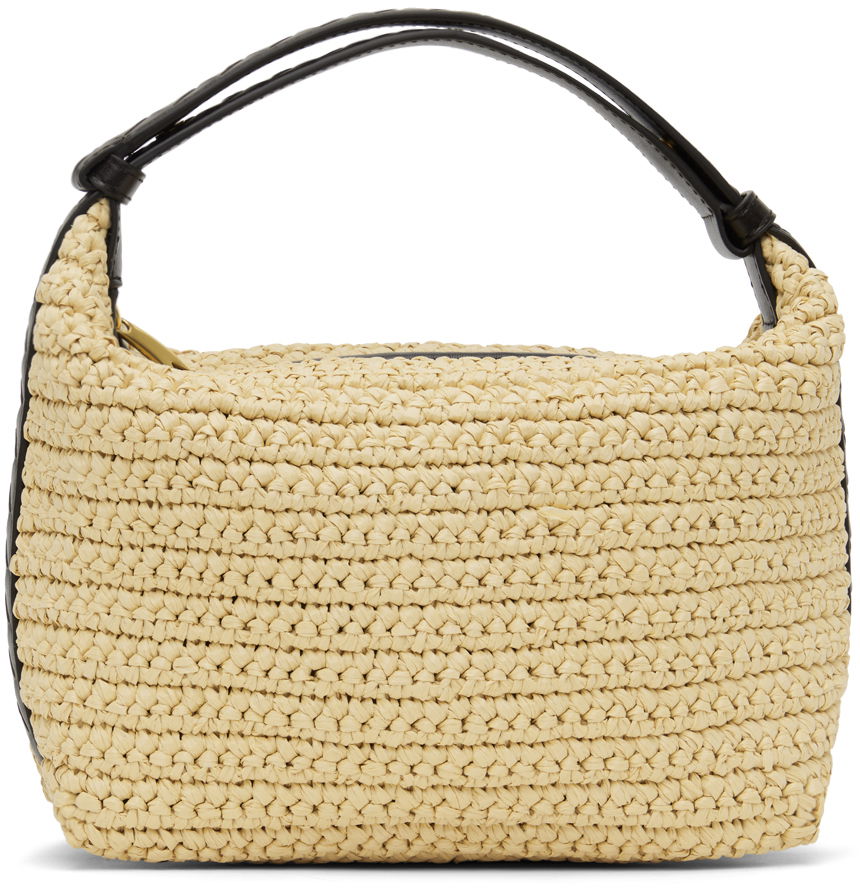 Kabelka Bottega Veneta Mini Raffia Bag Béžová | 786975 V2P05, 0
