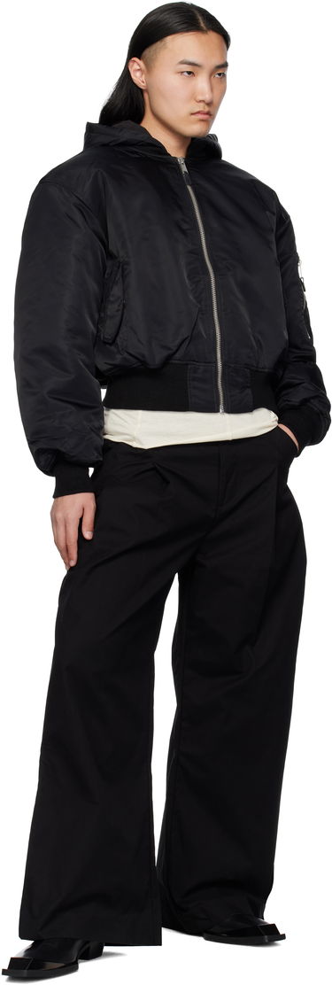 Bomber bunda Entire Studios Hooded Broad Bomber Jacket Čierna | ES2539OI, 3