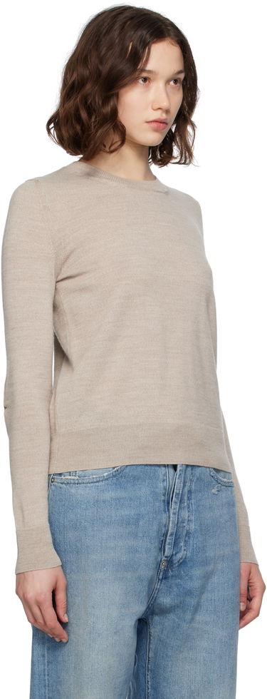 Sveter Maison Margiela MM6 Maison Margiela Knit Sweater Béžová | S52HL0047 M13133, 1