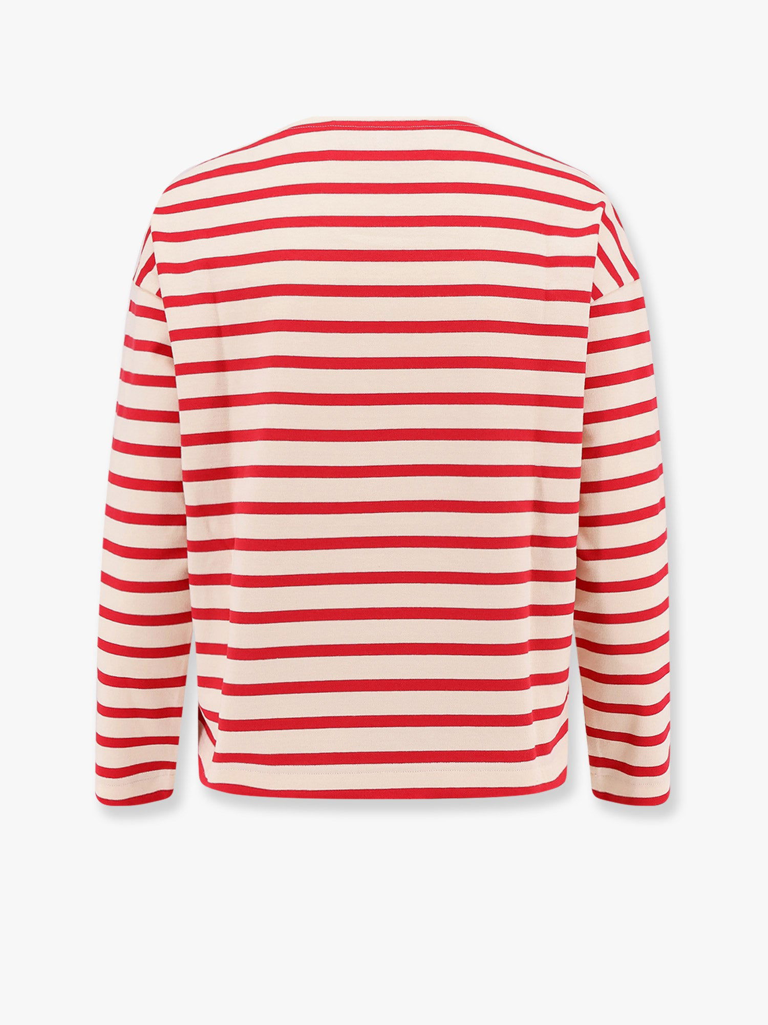 Tričko Valentino Valentino Chez Valentino Paris/Rome Striped Long Sleeve T-Shirt Béžová | 6B3MG24B961AS0, 1