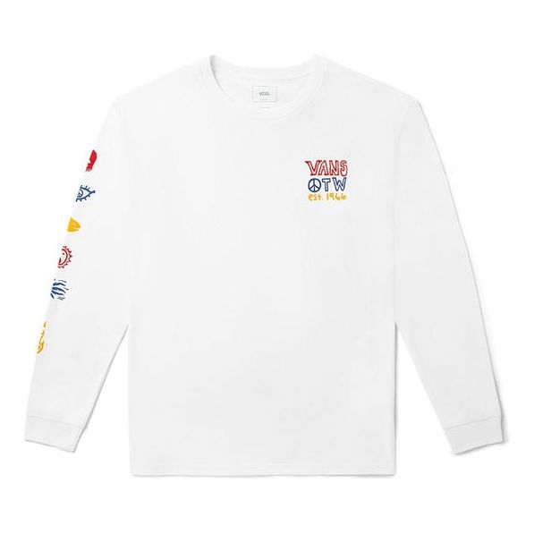 Tričko Vans Vans OTW Long Sleeve T-Shirt Biela | VN0A5F3MWHT