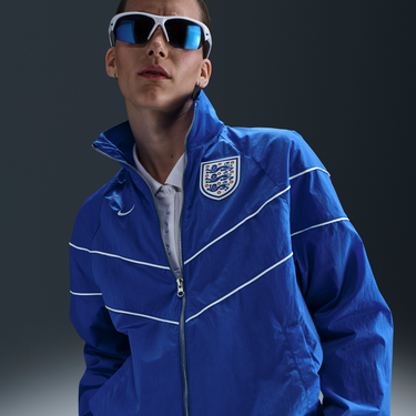 Bunda Nike England Football Windrunner Woven Jacket Modrá | HJ4077-405, 2