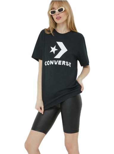 Tričko Converse Large Logo St Chev Tee Čierna | 10025458.A02