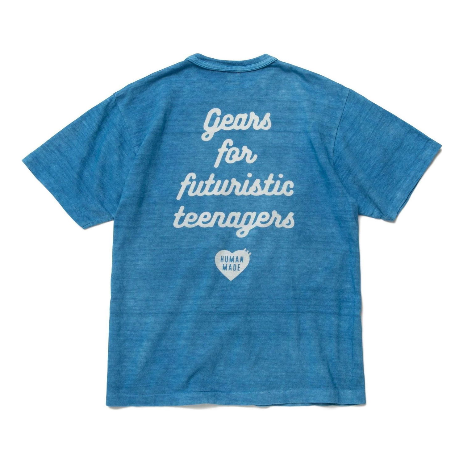 Tričko Human Made Heart Badge Graphic T-Shirt Modrá | HM23CS034, 0