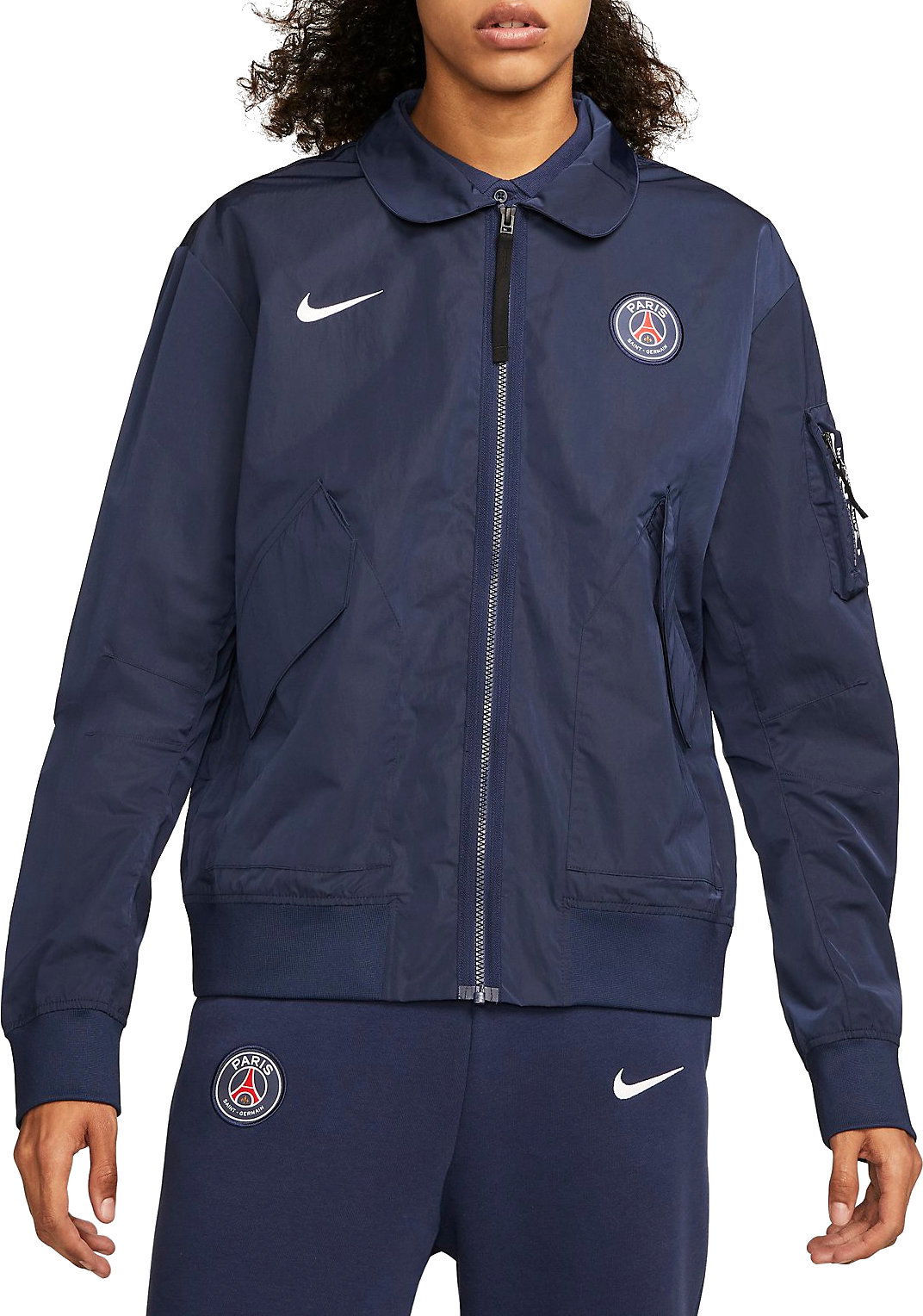 Bomber bunda Nike Saint-Germain Soccer Bomber Jacket Modrá | dn1489-410, 0