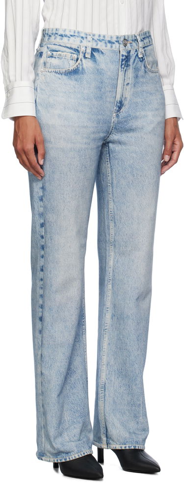 Džínsy rag & bone Rag & Bone Women's Miramar Terry Shea Lounge Pants Modrá | WCW24H70028202, 4