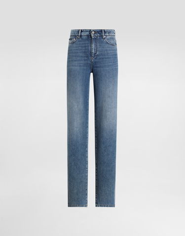 Džínsy Dolce & Gabbana Dolce & Gabbana Cigarette Jeans Modrá | FTC79DG8MM2S9001, 0