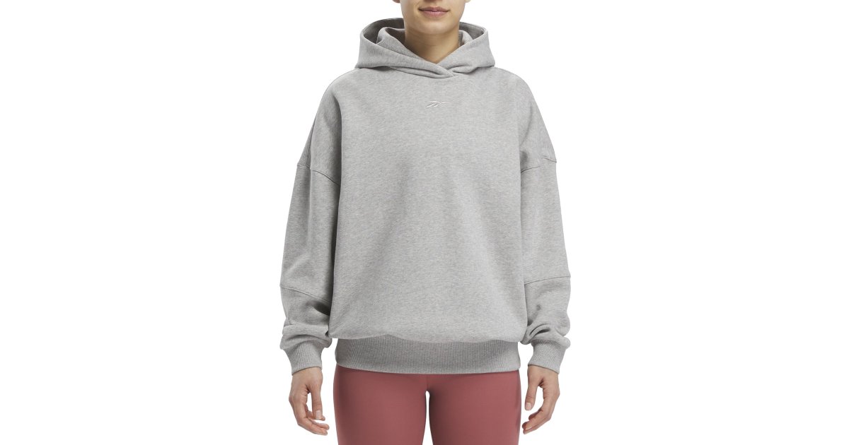 Mikina Reebok Lux Oversized Šedá | 100035624, 1
