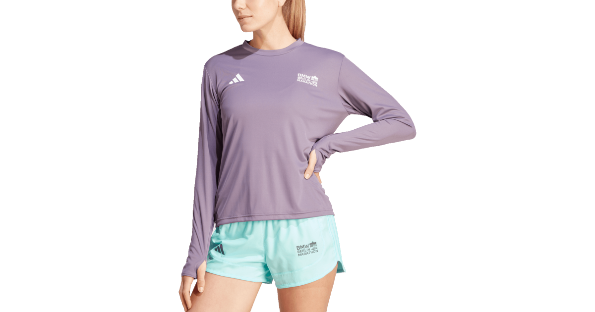 Tričko adidas Originals BMW Berlin Marathon 2023 Tee Fialová | ip3604, 1