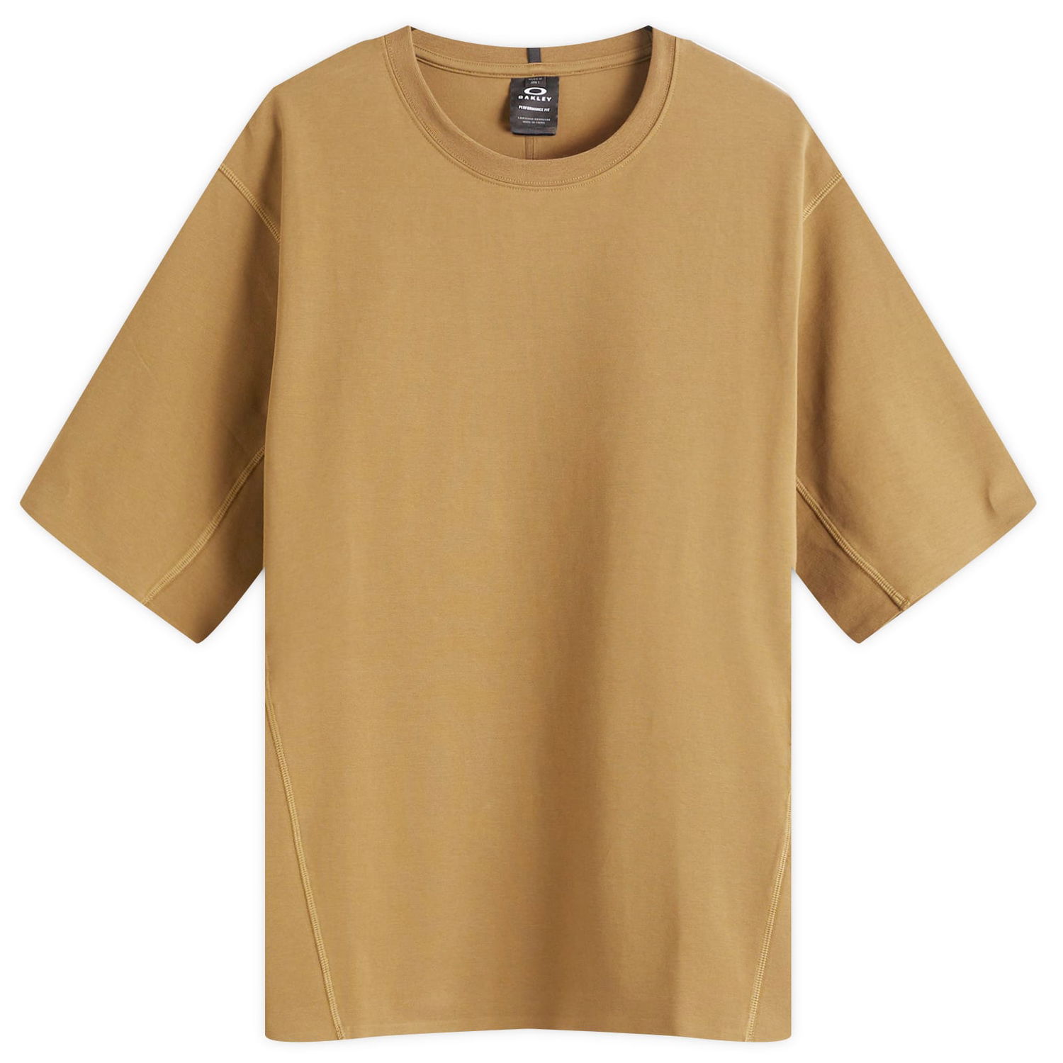 Tričko OAKLEY Latitude Flight T-Shirt, Size Large Hnedá | FOA406825-7CE, 0