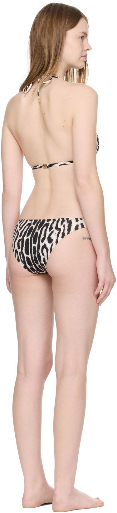 Plavky Tom Ford Tom Ford Triangle Bikini Béžová | BIJ029-JEP041, 2