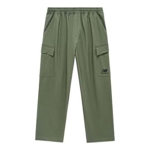 Cargo nohavice New Balance Cargo Pants Zelené | AMP31333-DON