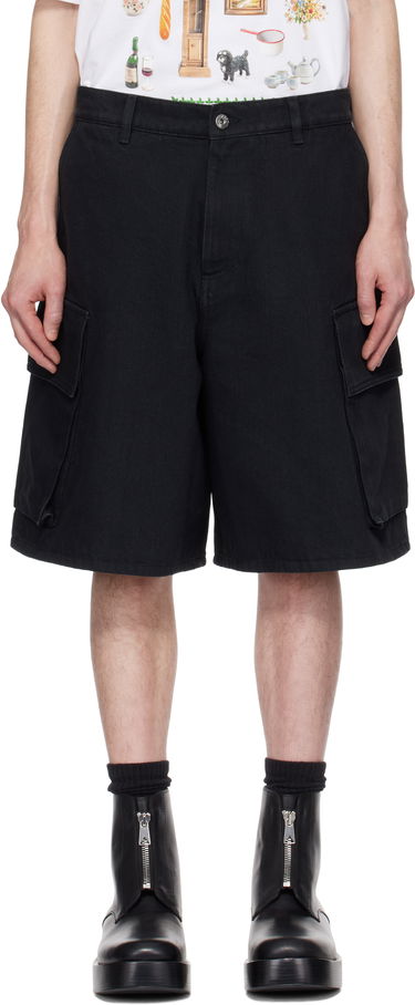 Šortky JW Anderson JW Anderson Cargo Denim Shorts Čierna | DT0108-PG1595, 0