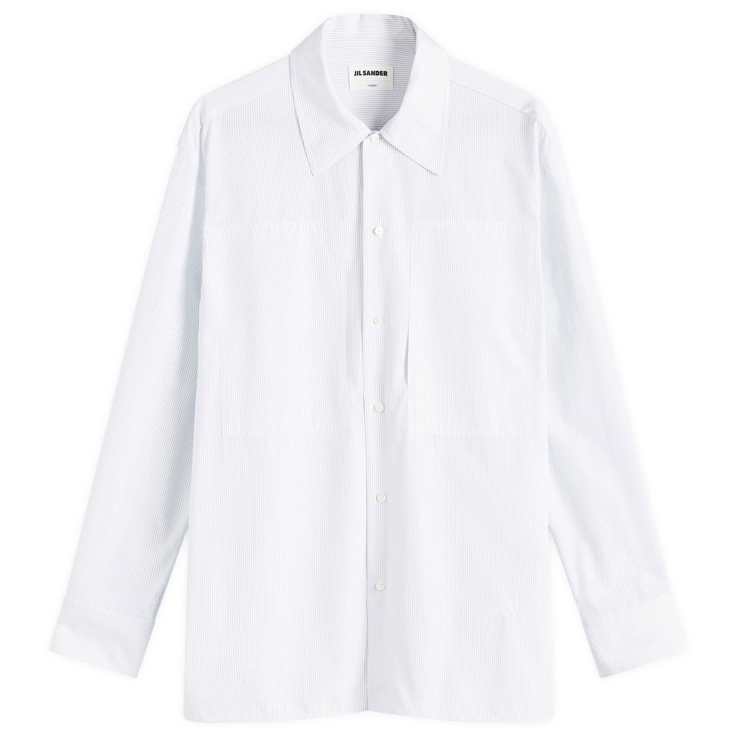 Košeľa Jil Sander Jil Sander Tuesday Striped Shirt Biela | J24DL0104-J45175-154, 1