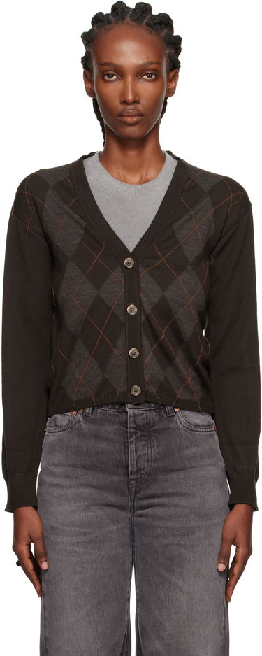 Sveter OUR LEGACY Our Legacy Ivy Cardigan Hnedá | W4253IP, 0