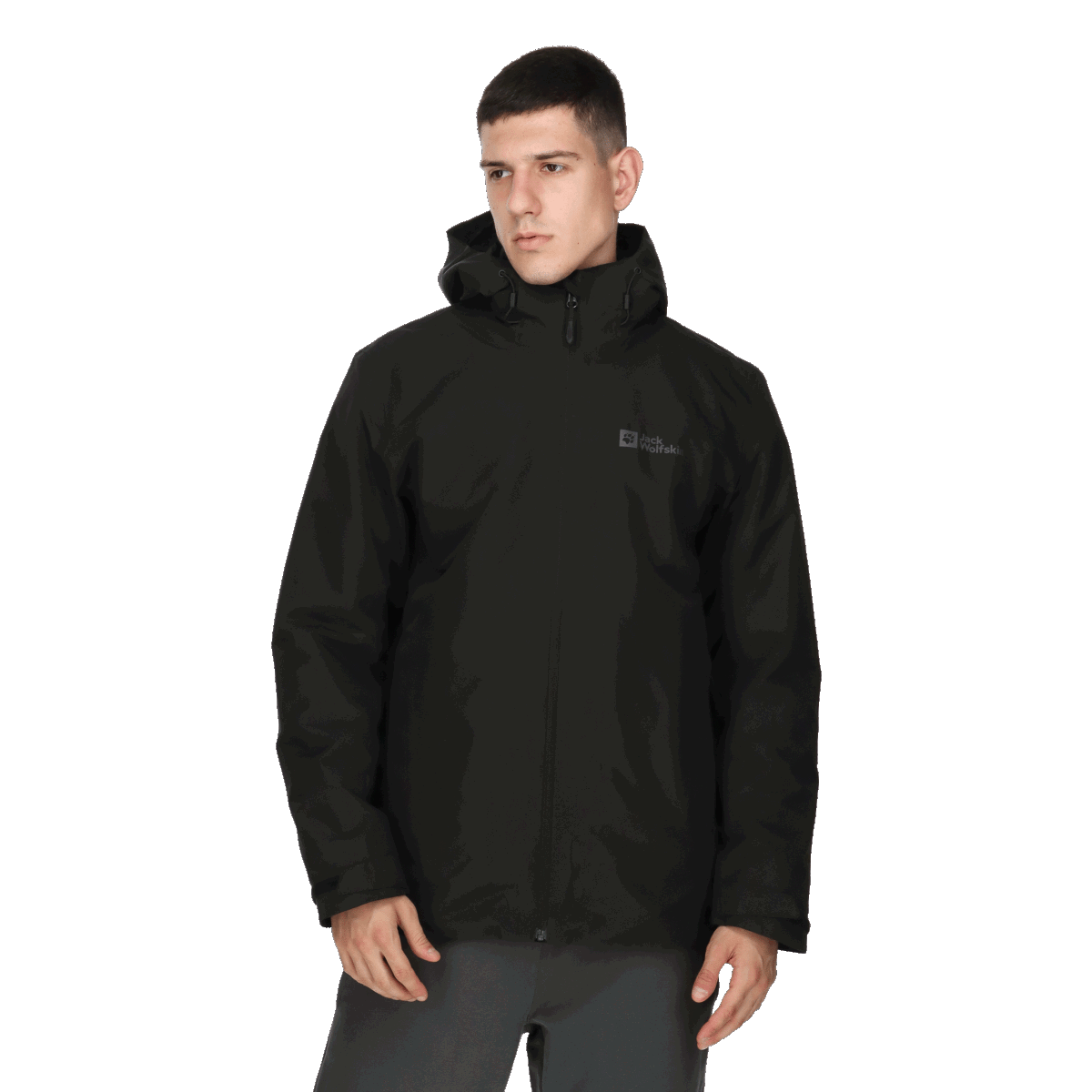 Bunda Jack Wolfskin TAUBENBERG 3-in-1 Jacket Čierna | 1115311-6001, 0