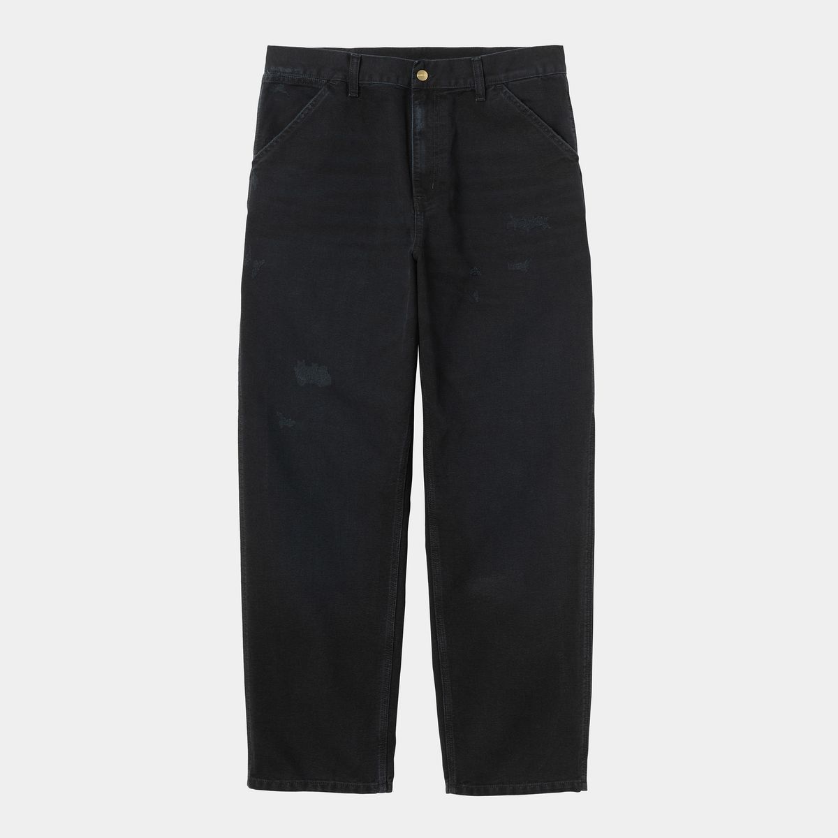 Nohavice Carhartt WIP Single Knee Pant grind wash | 32/32 Čierna | I036276_2, 1