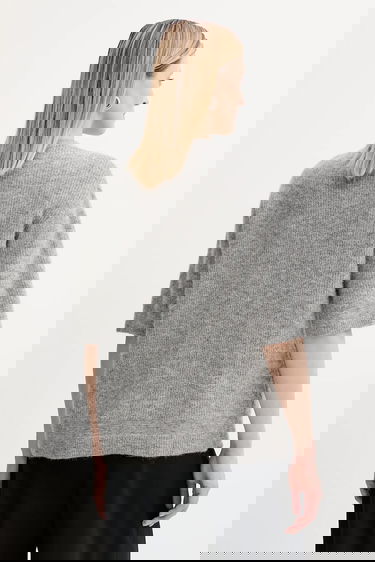 Sveter Samsoe Samsoe Samsoe Samsoe SAANOURA Cardigan Šedá | F25200115, 2