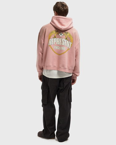 Mikina Represent Clo Angel Border Hoodie Ružová | MLM100368-24, 1