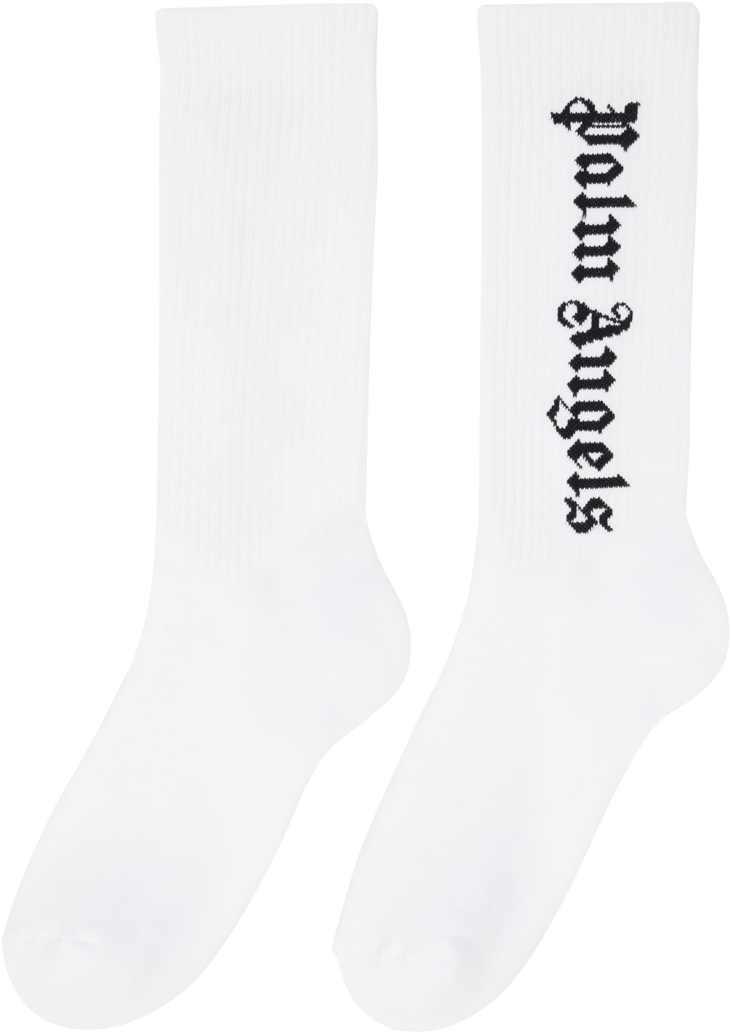 Ponožky Palm Angels Logo Socks Biela | PMRA001C99FAB0020110, 1