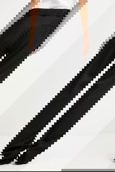 Nohavice VETEMENTS Fitted Tailored High Waist Pants Čierna | WH76TP300SB, 2