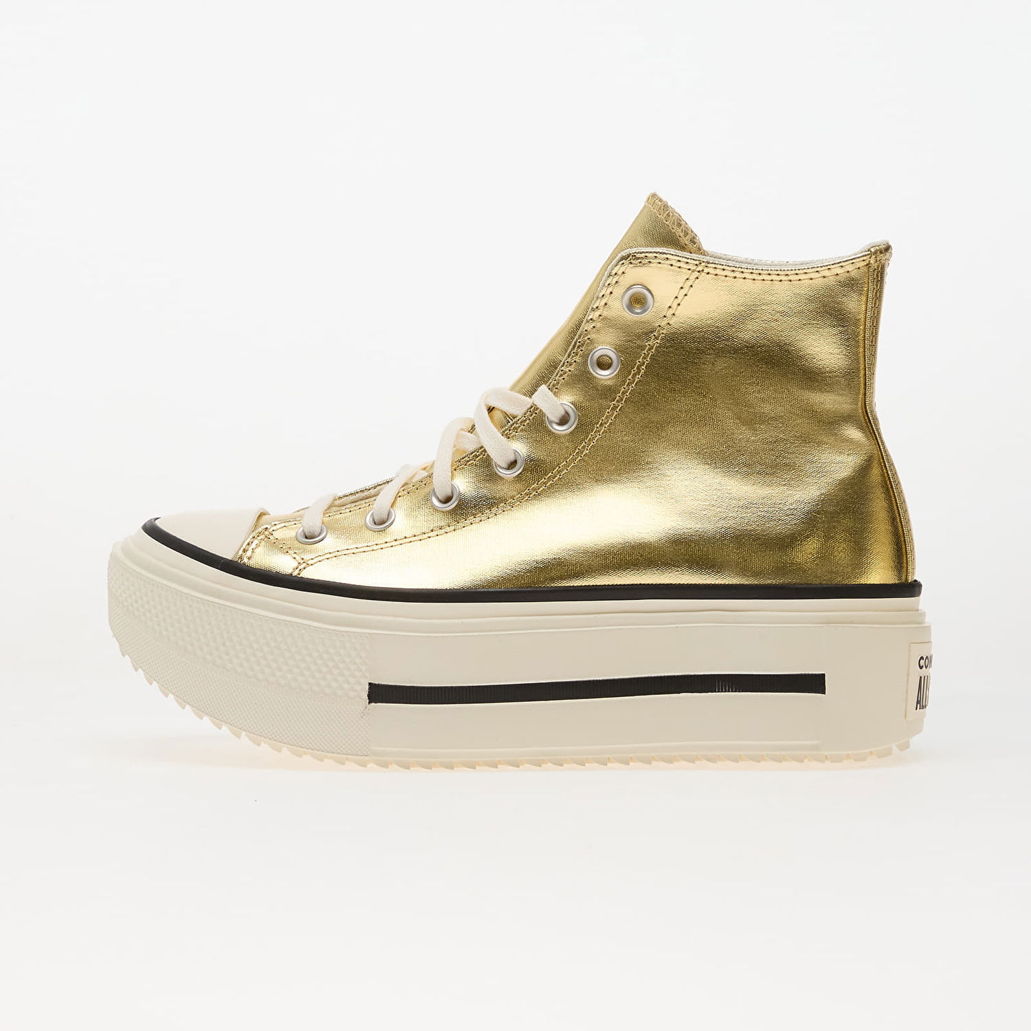 Tenisky a topánky Converse Chuck Taylor All Star Lift Double Stack Metalická | A15164C, 0
