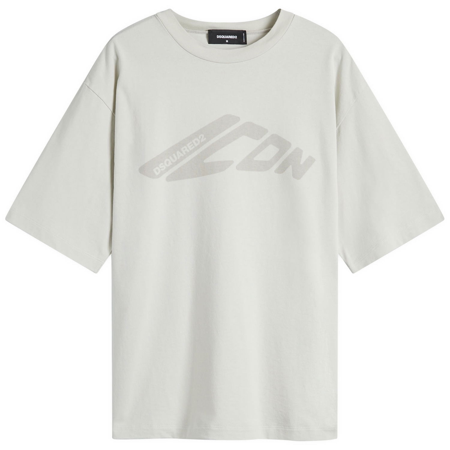 Tričko DSQUARED2 ICON Loose Fit T-Shirt, Size Large Béžová | S79GC0107-S24583-729, 0