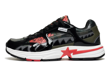 Tenisky a topánky BAPE ASSC Shark Sta Floral Zelené | 1K73-191-908, 0