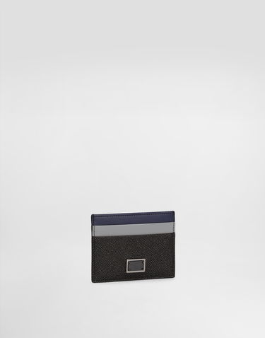 Peňaženka Dolce & Gabbana Dolce & Gabbana Dauphine Leather Card Holder Čierna | BP0330A6N728F701, 1
