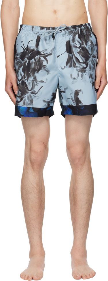 Plavky Dries Van Noten Dries Van Noten Patterned Swim Shorts Modrá | 252-022500-2270, 0