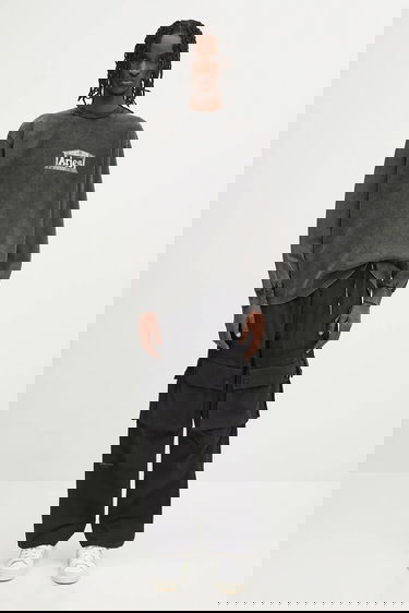 Cargo nohavice AAPE by A Bathing Ape Main Woven Cargo Pants Čierna | AAPPTMB633XXN, 4