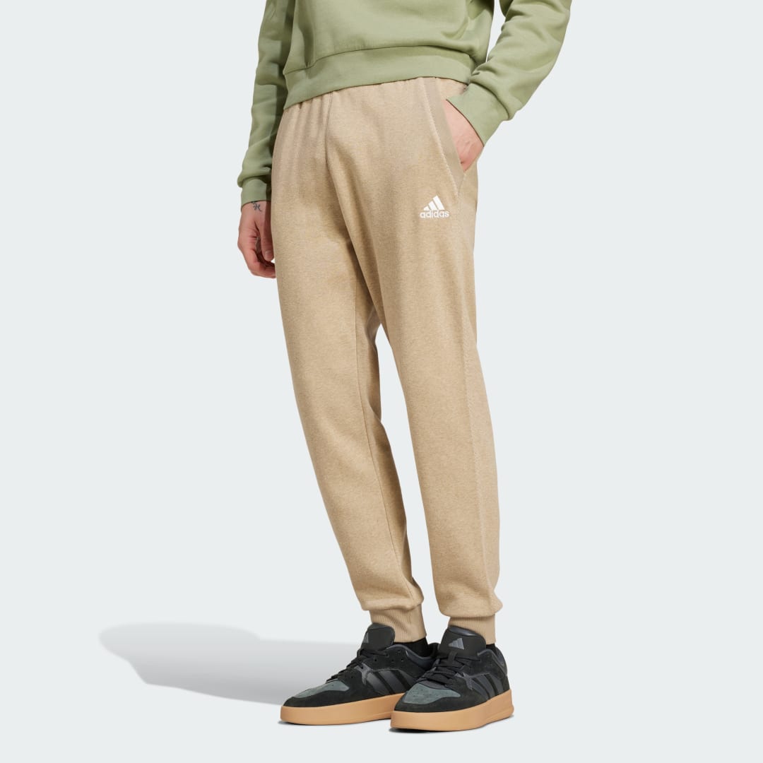 Tepláky adidas Performance Seasonal Essentials Melange Pants Béžová | IY6606, 0