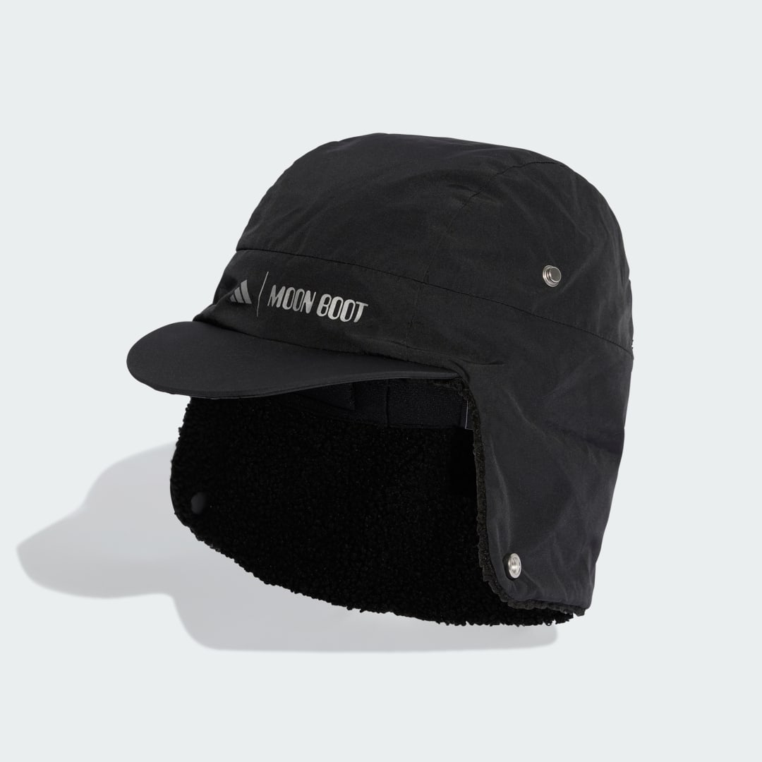 Šiltovka adidas Performance MOON BOOT Fleece-Lined Ear Flap Cap Čierna | JL5070, 0