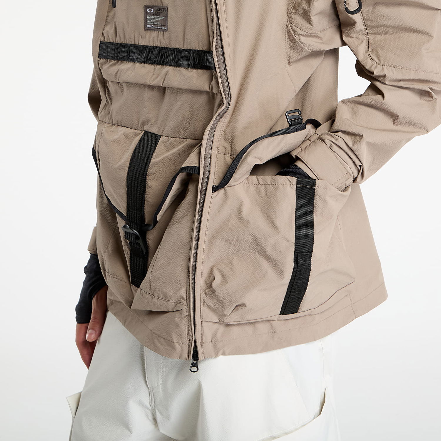 Bunda OAKLEY Oakley FGL Stroke Anorak Jacket Béžová | FOA408118-881, 1