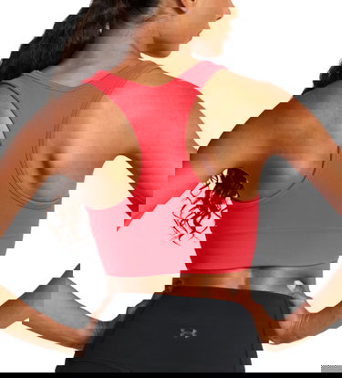 Podprsenka Under Armour Seamless Mid Bra Červená | 1384419-713, 1