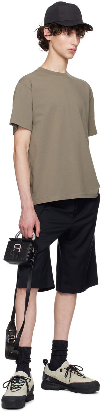 Tričko HELIOT EMIL Khaki Armband T-Shirt Béžová | PREAW24_M_09_119_DG23, 4
