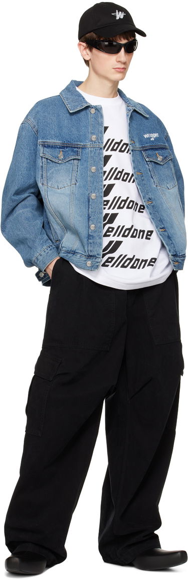 Tričko We11done Printed T-Shirt Biela | WD-TP6-20-074-U-WH, 3