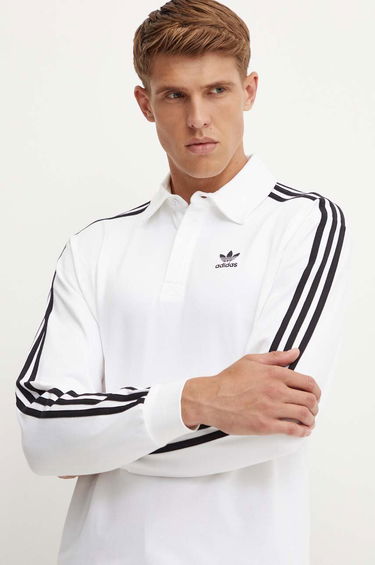 Tričko adidas Originals Long Sleeve T-Shirt Biela | IZ2459, 0