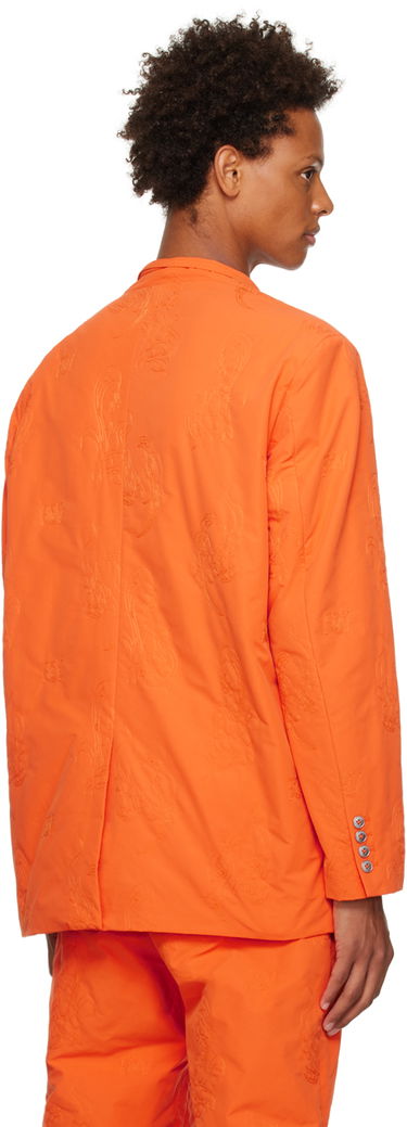 Bunda Feng Chen Wang Feng Chen Wang Embroidered Blazer Oranžová | FMF14JK37O, 2