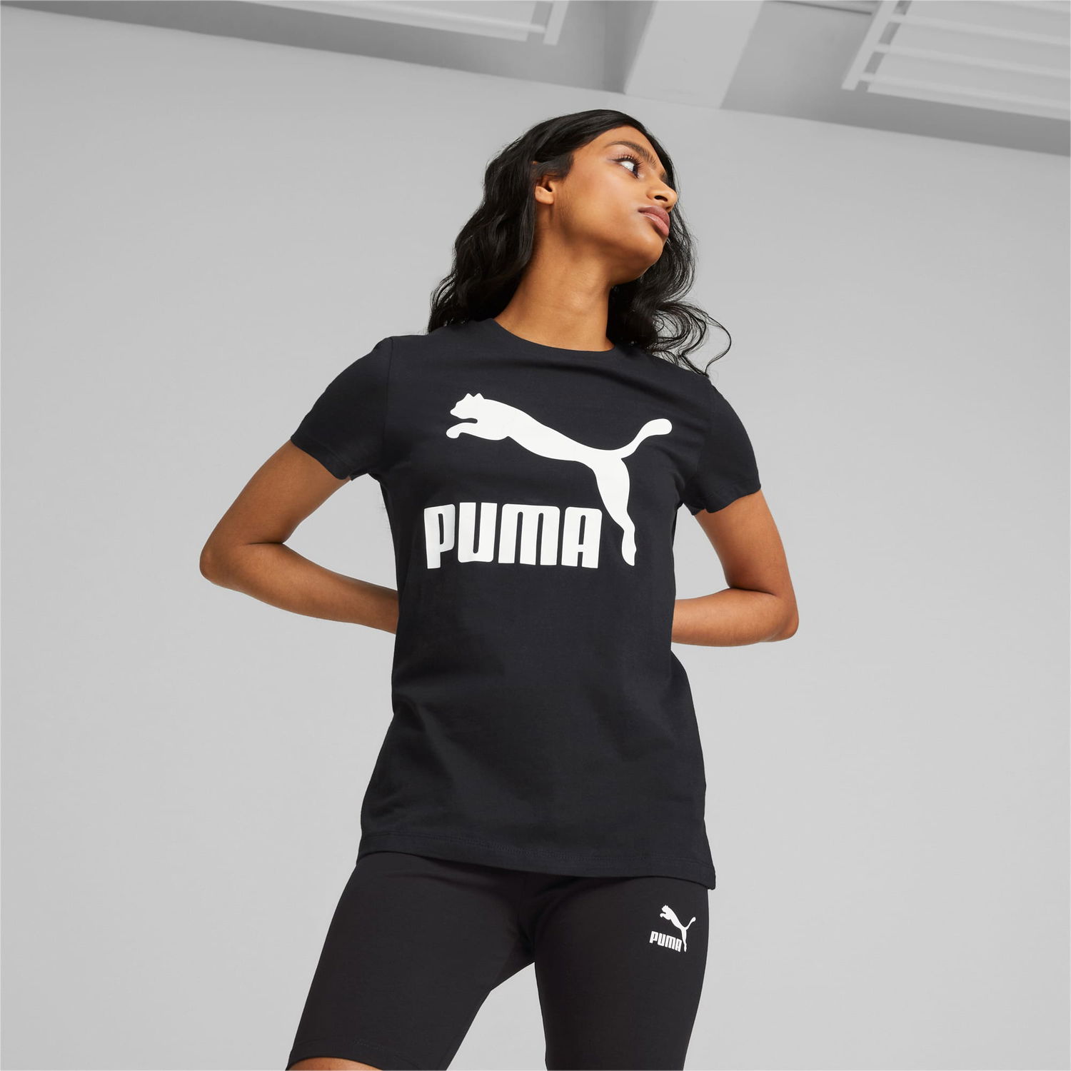 Tričko Puma Classics Logo T-Shirt Čierna | 530076_01, 0