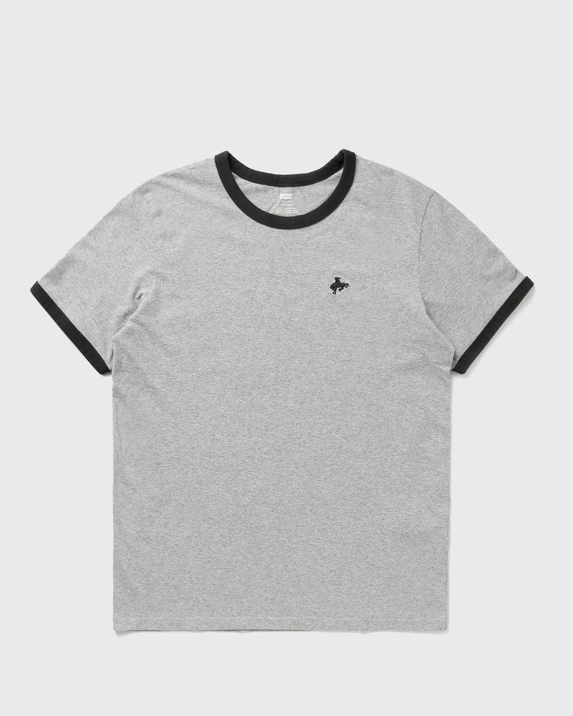 Tričko Levi's Ringer Tee with Embroidered Logo Šedá | 003R5-0001