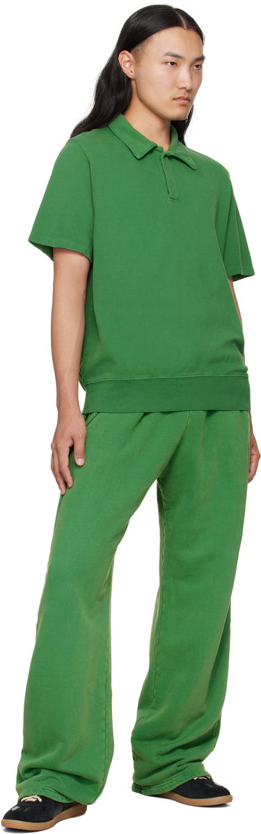 Tepláky LES TIEN Les Tien Heavyweight Utility Puddle Sweatpants Zelené | CF-3089-PD, 3