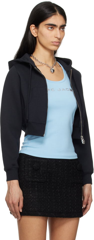 Mikina Marc Jacobs Marc Jacobs Charm Cropped Hoodie Čierna | 2S5RTP086C06, 1