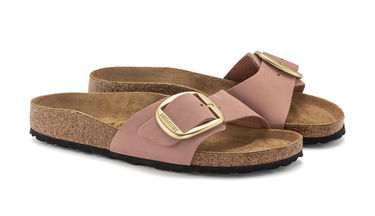 Tenisky a topánky Birkenstock Madrid Big Buckle Nubuck Leather Ružová | 1024016, 4