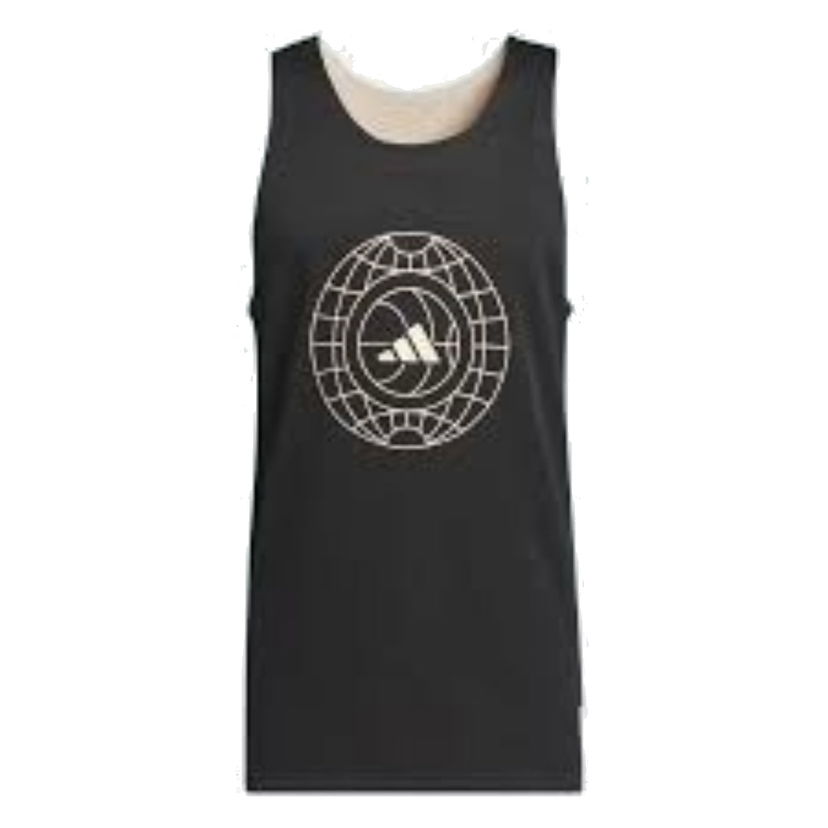 Tielko adidas Originals Select World Wide Hoops Jersey Čierna | IU2435