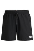 BOSS Quick-Drying Swim Shorts with Contrast Details